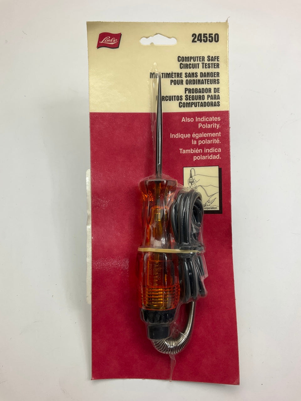 Lisle 24550 Computer Safe Circuit Tester Tool