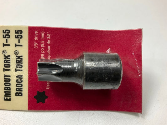 Lisle 26650 - 3/8'' Drive T55 Torx Bit Socket, Made In USA