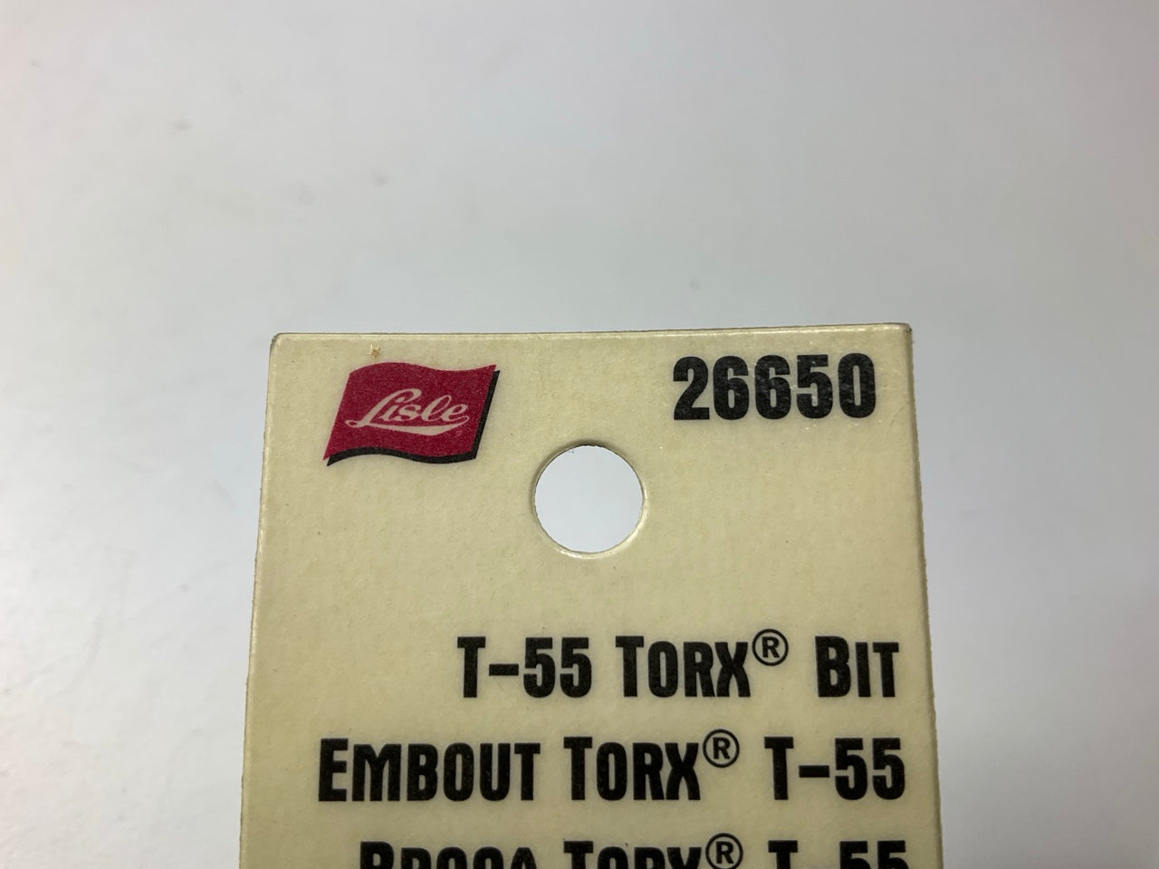 Lisle 26650 - 3/8'' Drive T55 Torx Bit Socket, Made In USA