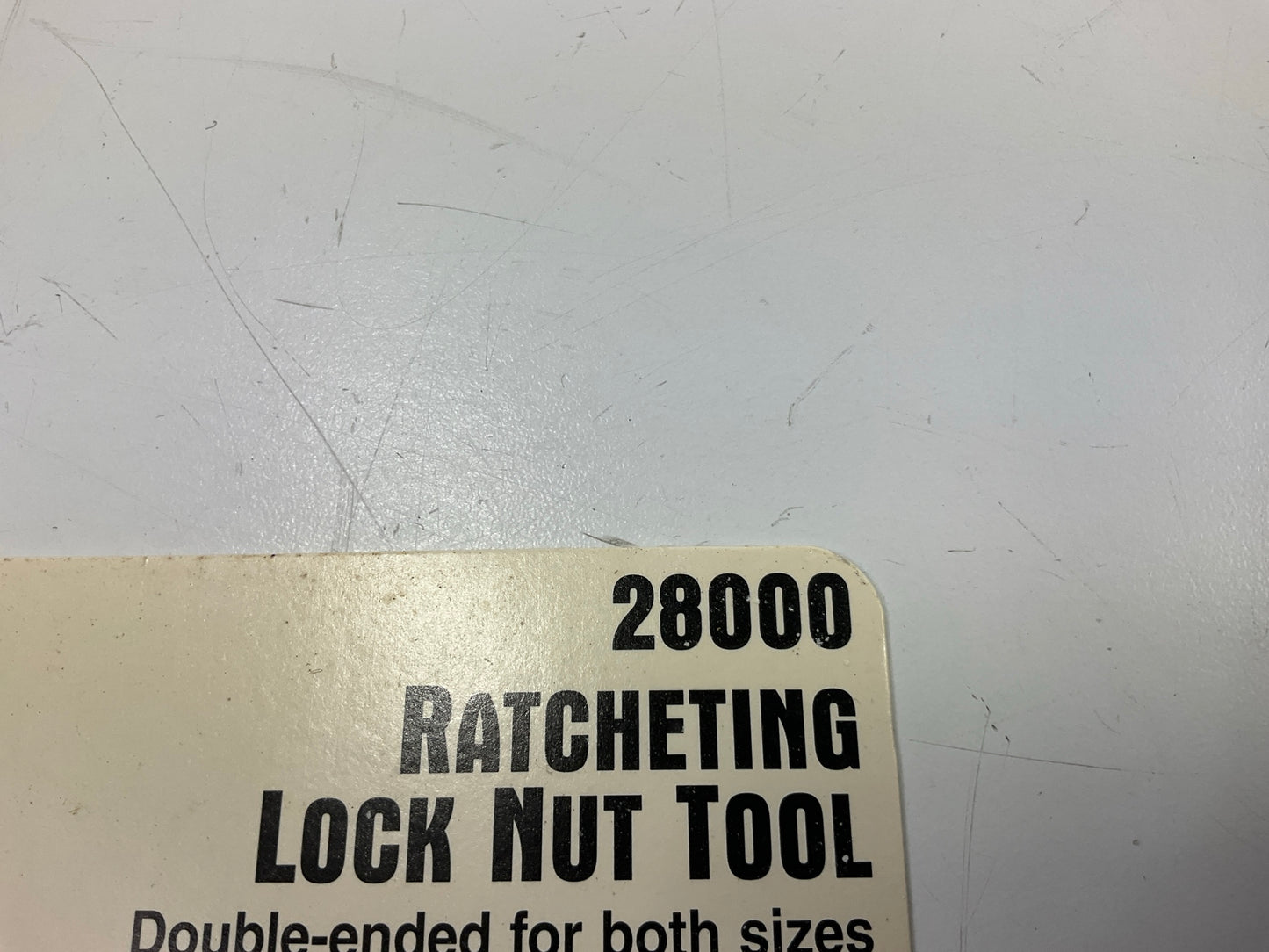 Lisle 28000 Ratcheting Lock Nut Socket Tool - Dana 44 + Dana 80 Axle