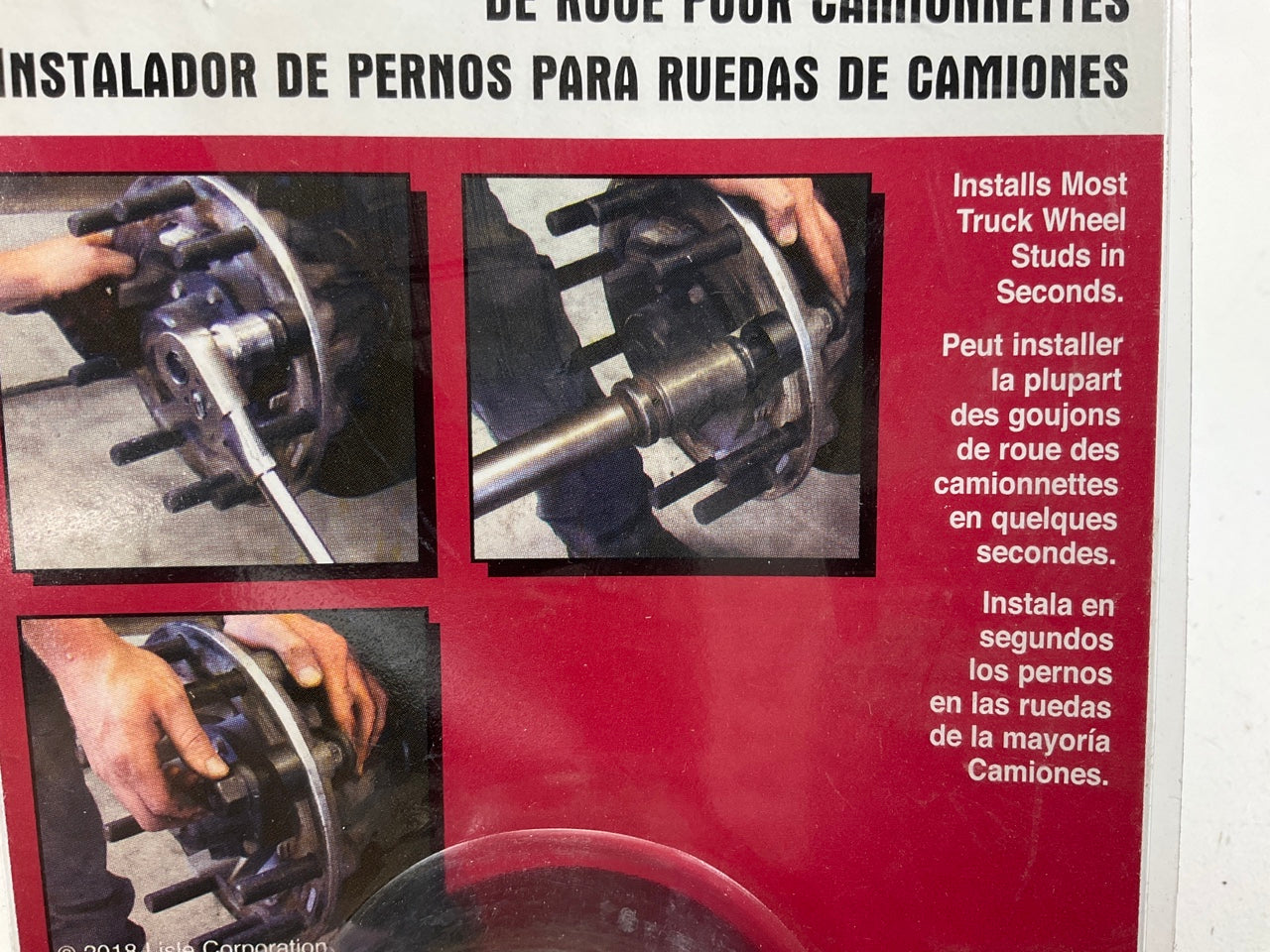 Lisle 28950 Truck Wheel Stud Installer - Installs Most Truck Wheel Studs Quickly