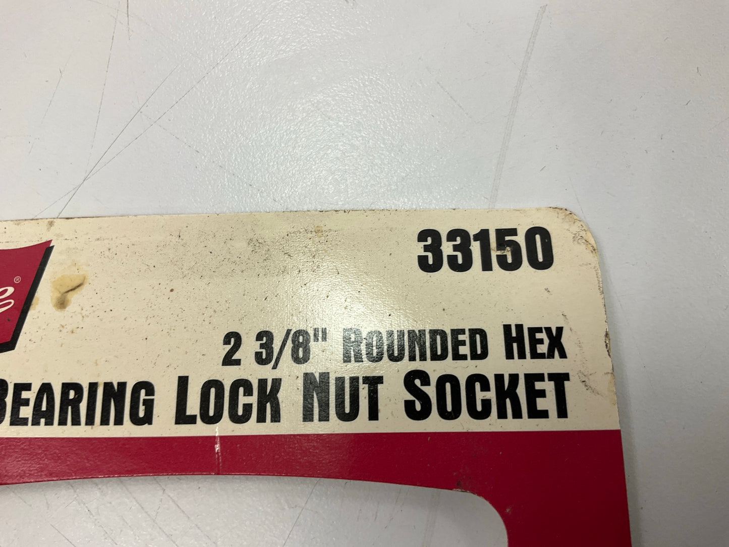Lisle 33150 2-3/8'' Round Hex Wheel Bearing Lock Nut Socket