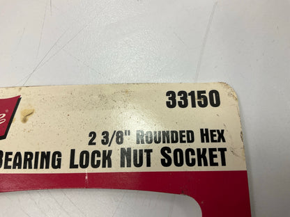 Lisle 33150 2-3/8'' Round Hex Wheel Bearing Lock Nut Socket