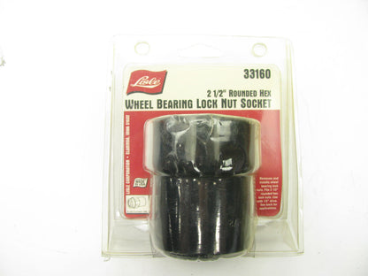 Lisle 33160 2-1/2'' Rounded Hex Wheel Bearing Lock Nut Socket