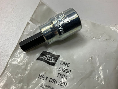 Lisle 33900 - 3/8'' Drive 7mm Metric Hex Bit Socket For Brake Caliper Work
