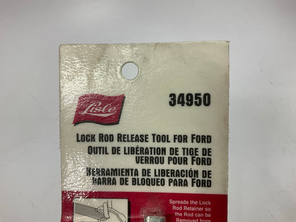 Lisle 34950 Lock Rod Release Tool - Ford F-150 F-250 F-350 Door Latch Service