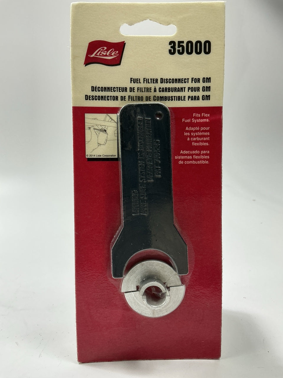 Lisle 35000 Fuel Filter Disconnect Tool For GM 5.3L Flex Fuel