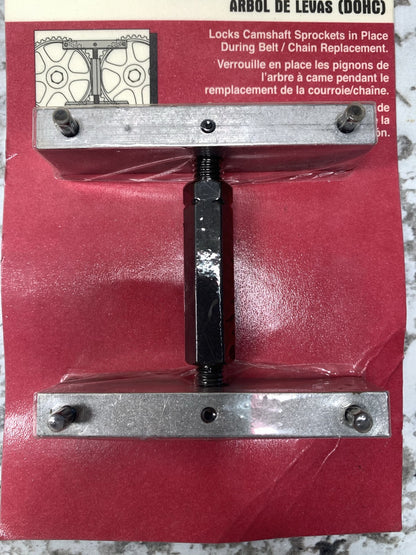Lisle 36880 Dual Overhead Cam (DOHC) Lock Tool - Locks Camshaft Sprockets