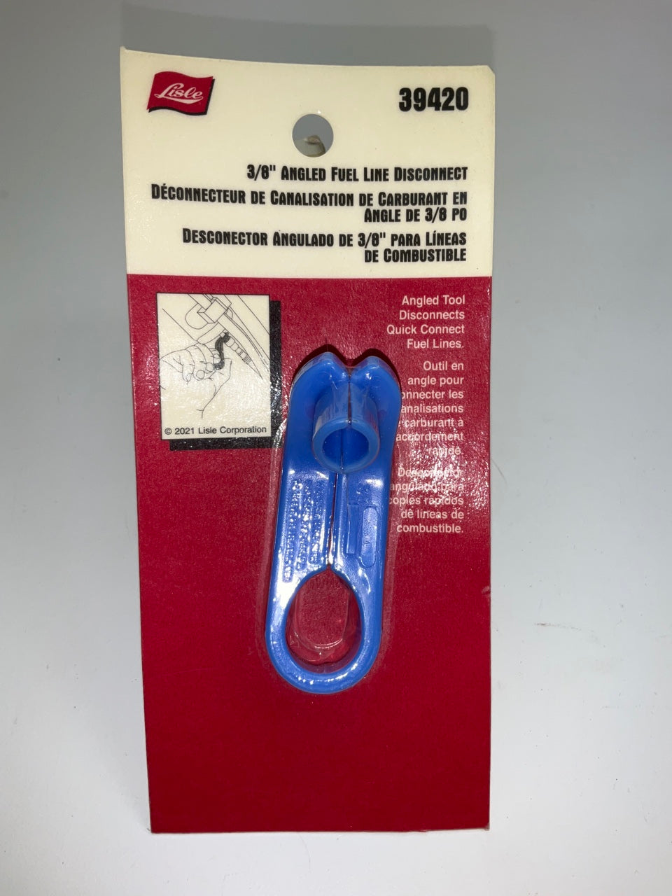 Lisle Tool 39420 Fuel Line Disconnect Tool 3/8''