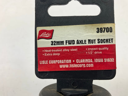 Lisle 39700 32mm FWD Axle Nut Removal Socket, Impact, 1/2'' Drive