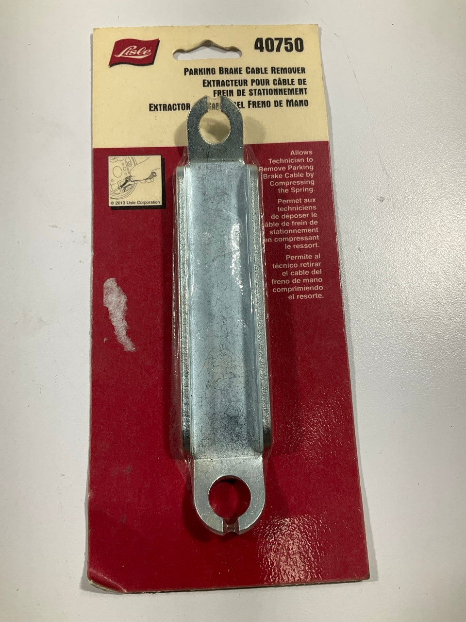 Lisle 40750 Parking Brake Cable Remover Tool