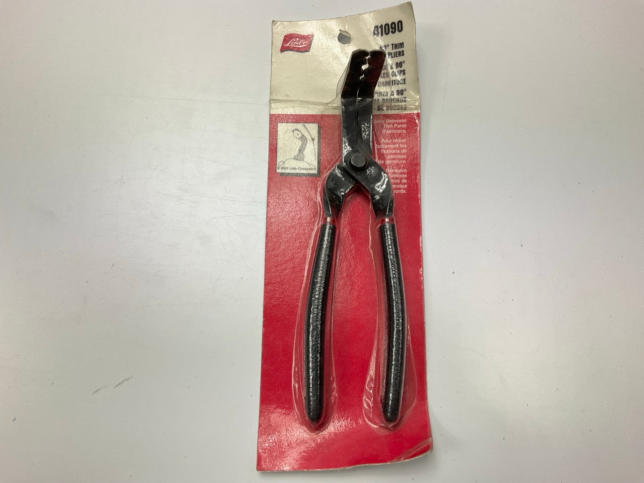 Lisle 41090 Trim Clip Pliers, 90 Degree