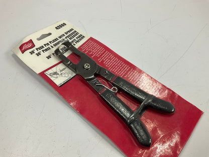 Lisle 42060 30° Push Pin Clip Pliers With Spring Action & 30 Degree Offset