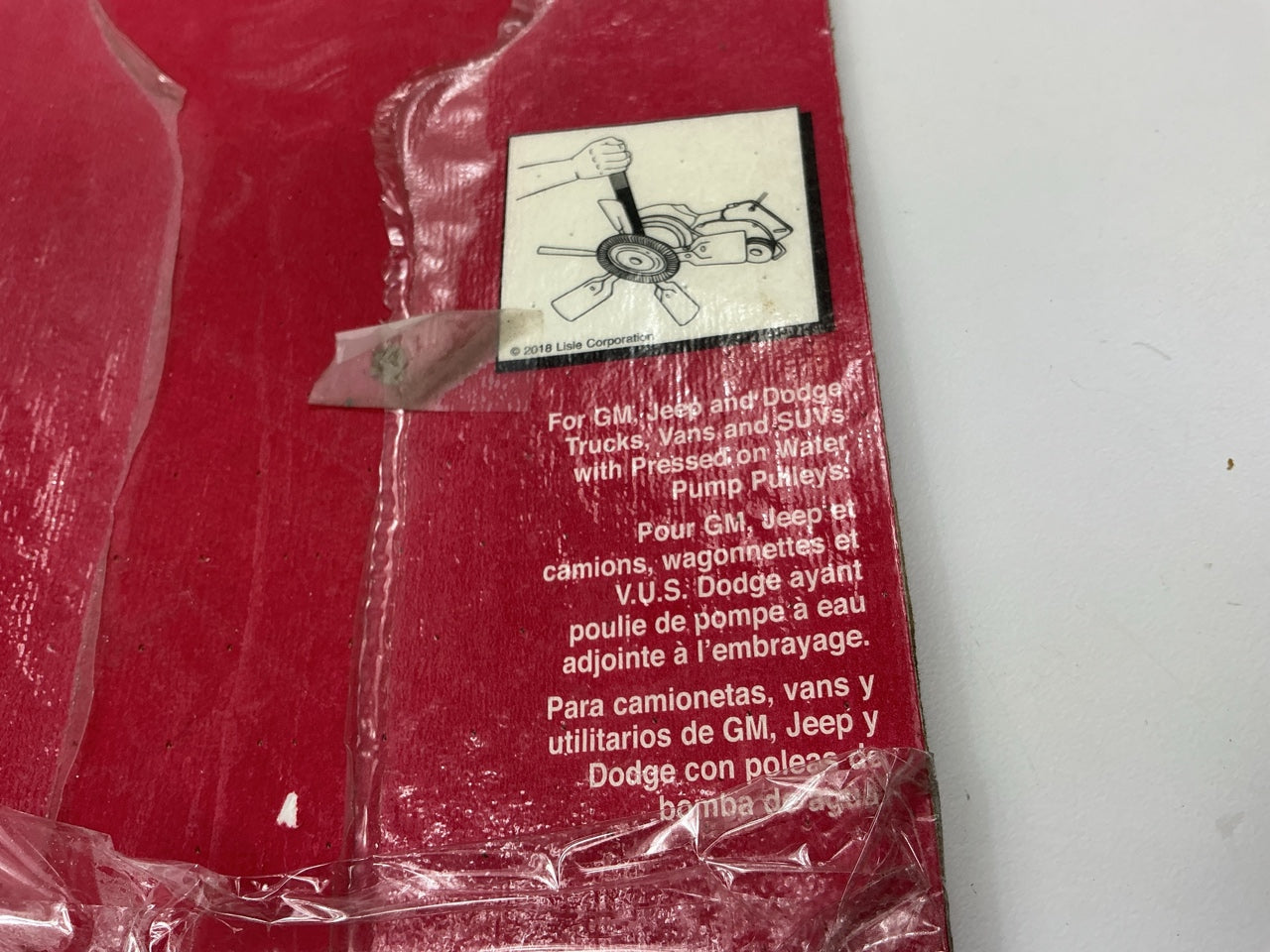 OPENED PACKAGE - NEW - Lisle 44180 Fan Clutch Spanner Wrench