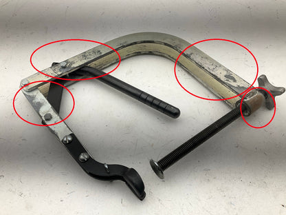SOLD AS IS, AS SHOWN - SEE PHOTOS - Lisle 44300 Valve Spring Compressor Tool