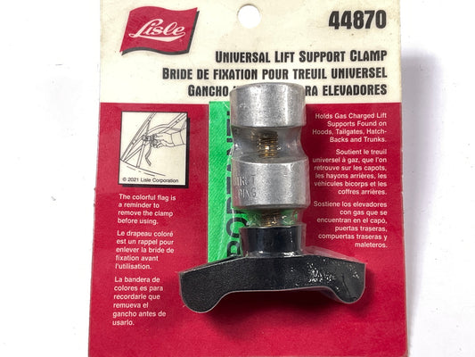 LISLE 44870 Hood Strut Clamp Universal Assist Weak Lift Support Holder Tool