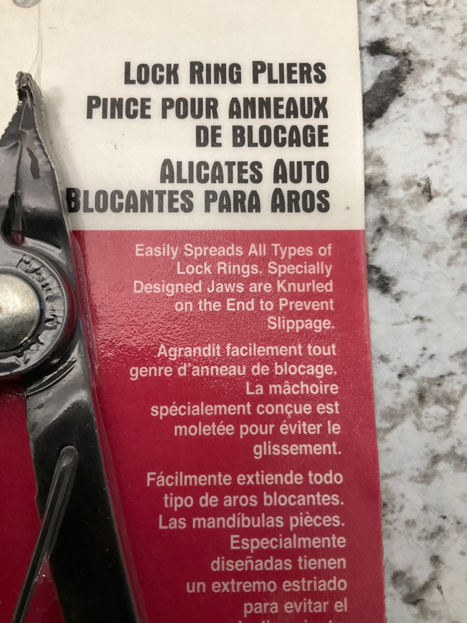 Lisle 44900 Lock Ring Pliers