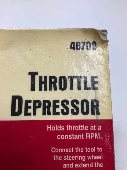 Lisle 48700 Throttle Depresser Tool, Holds Throttle To Constant RPM
