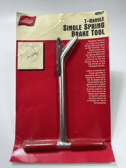 Lisle 49100 T-Handle Single Spring Brake Tool
