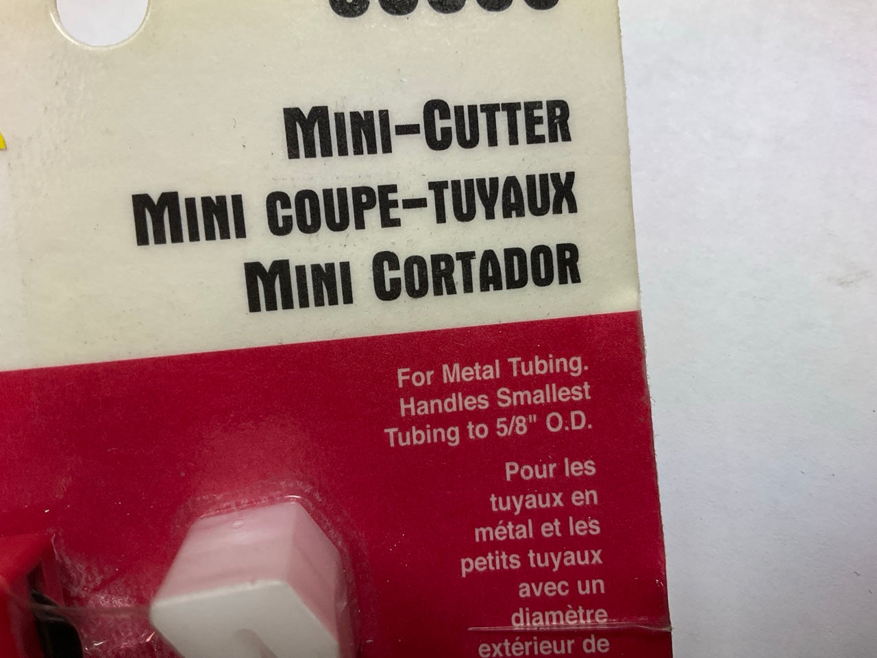 Lisle 50000  Easy To Use Mini Cutter For Metal Tubing
