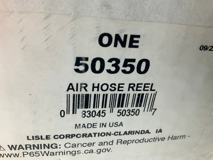 Lisle 50350 Side Winder Air Hose Reel Brand New