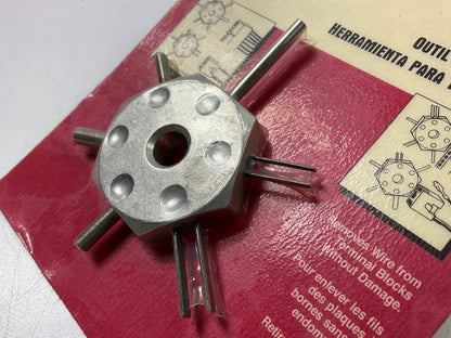 Lisle 56500 Wire Terminal Tool Removes Wires From Terminal Blocks