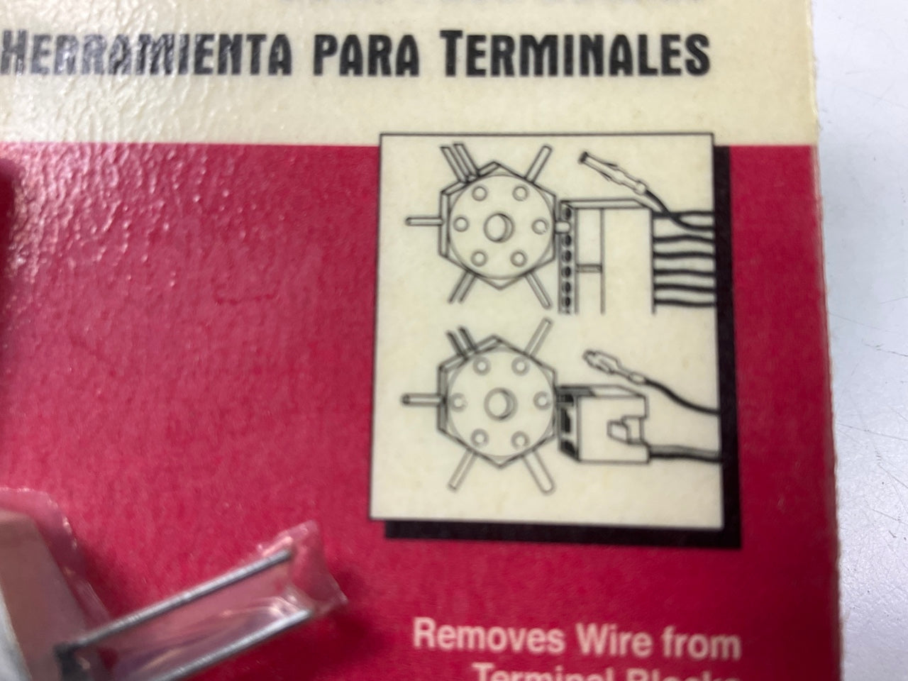 Lisle 56500 Wire Terminal Tool Removes Wires From Terminal Blocks
