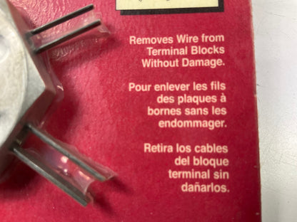 Lisle 56500 Wire Terminal Tool Removes Wires From Terminal Blocks
