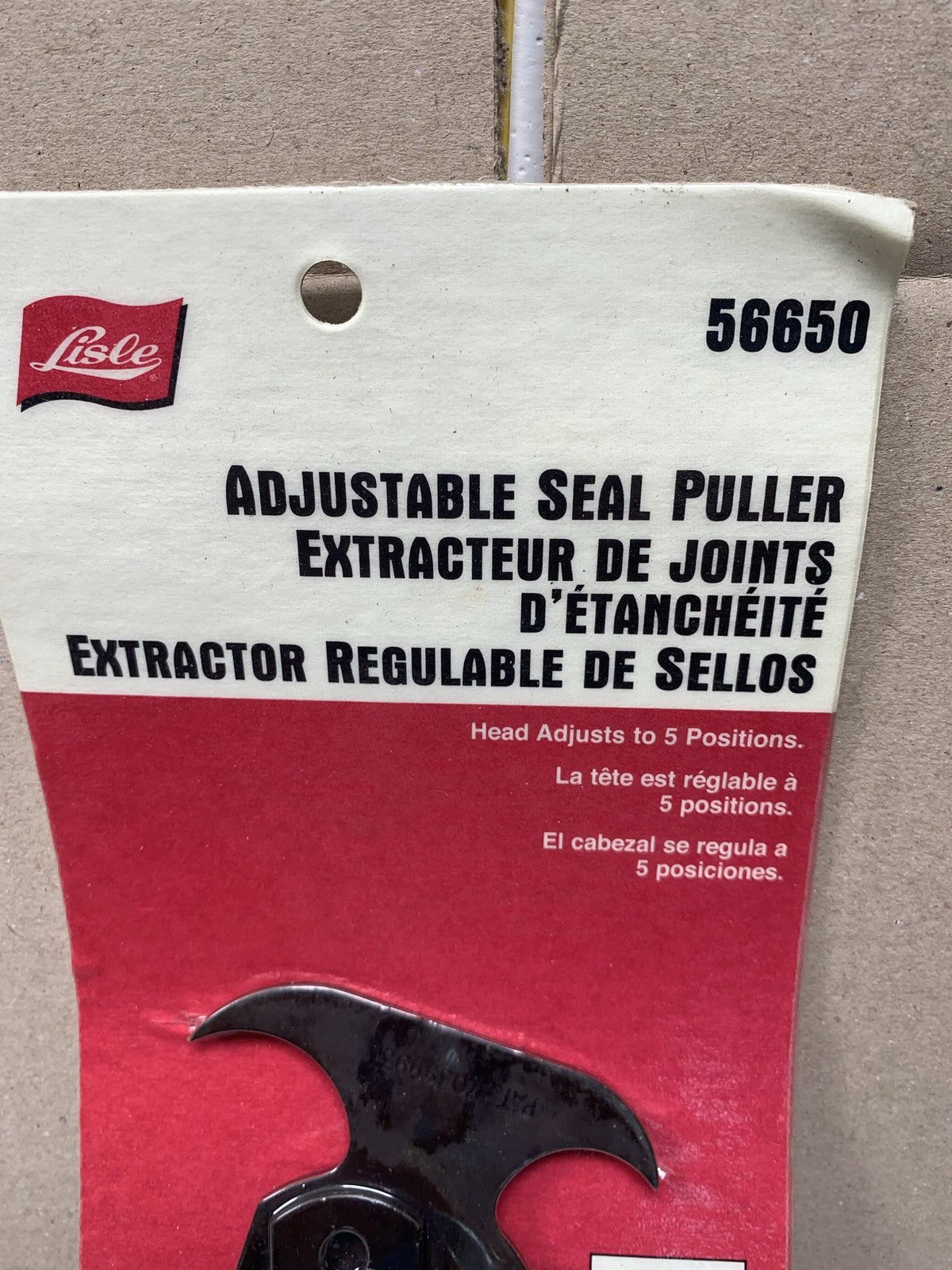 Lisle Tools 56650 Adjustable Oil & Grease Seal Puller Tool