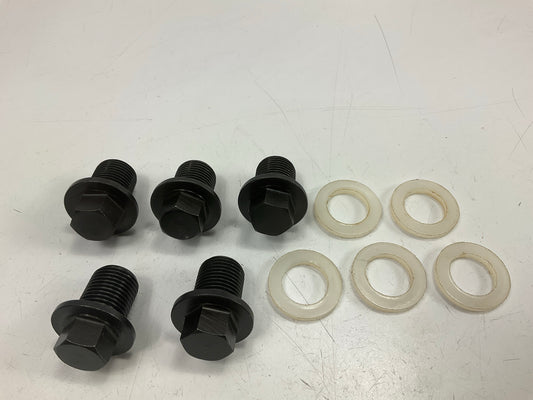 Lisle 58650 Oil Drain Plug & Gasket (Set Of 5)