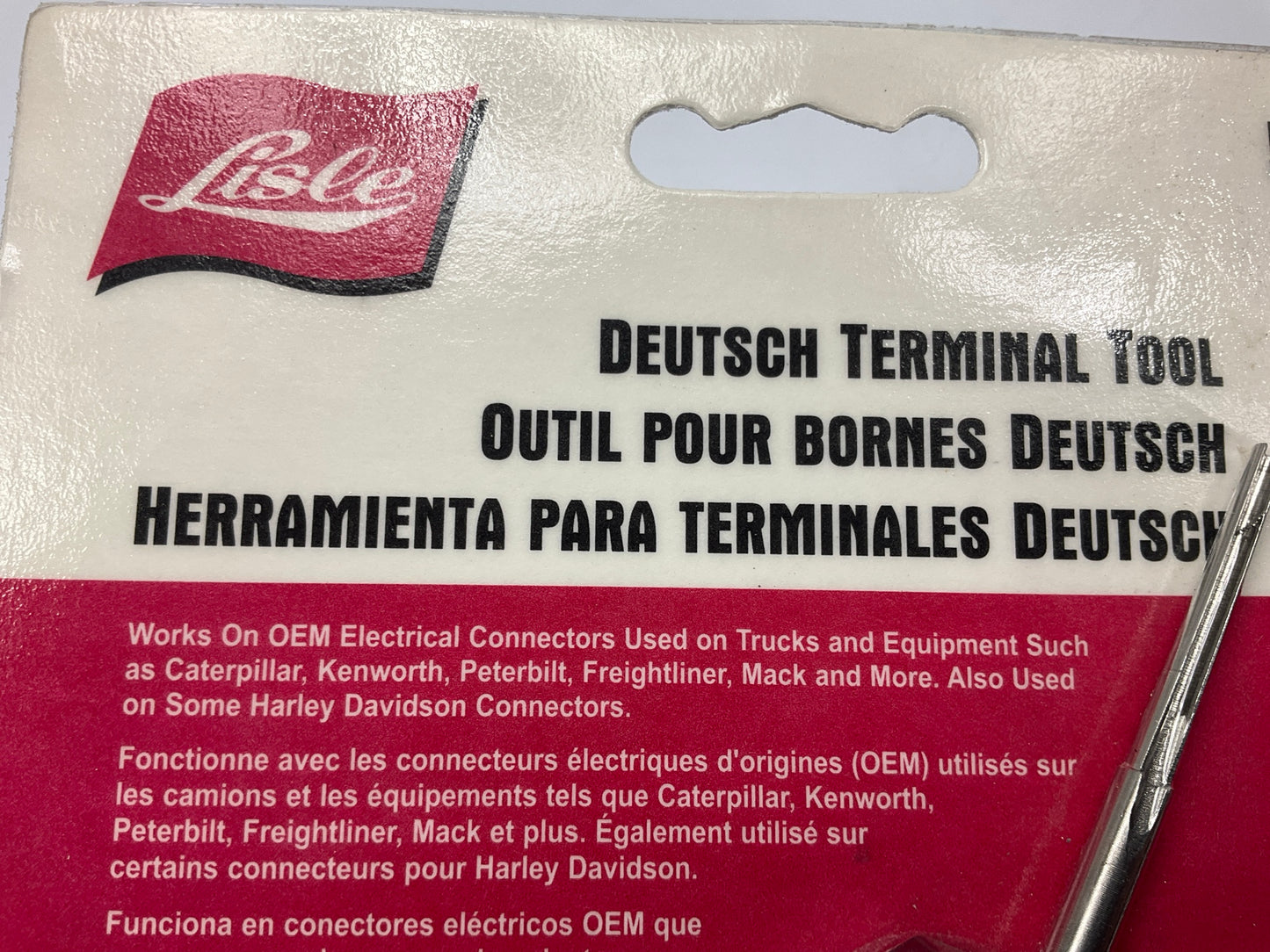 Lisle 59600 Deutsch Electric Terminal Removal Tool