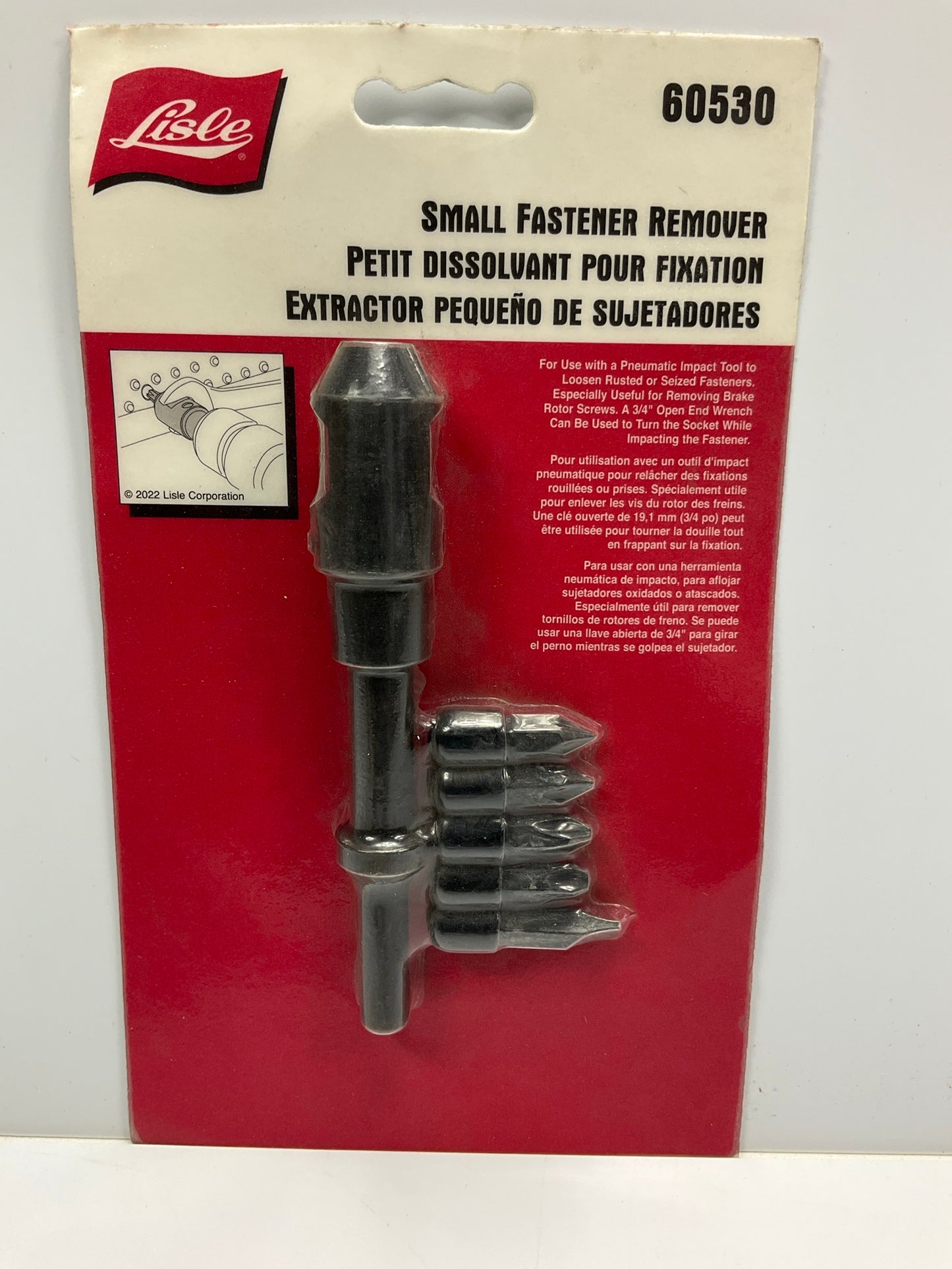 Lisle 60530 Small Fastener Remover Set
