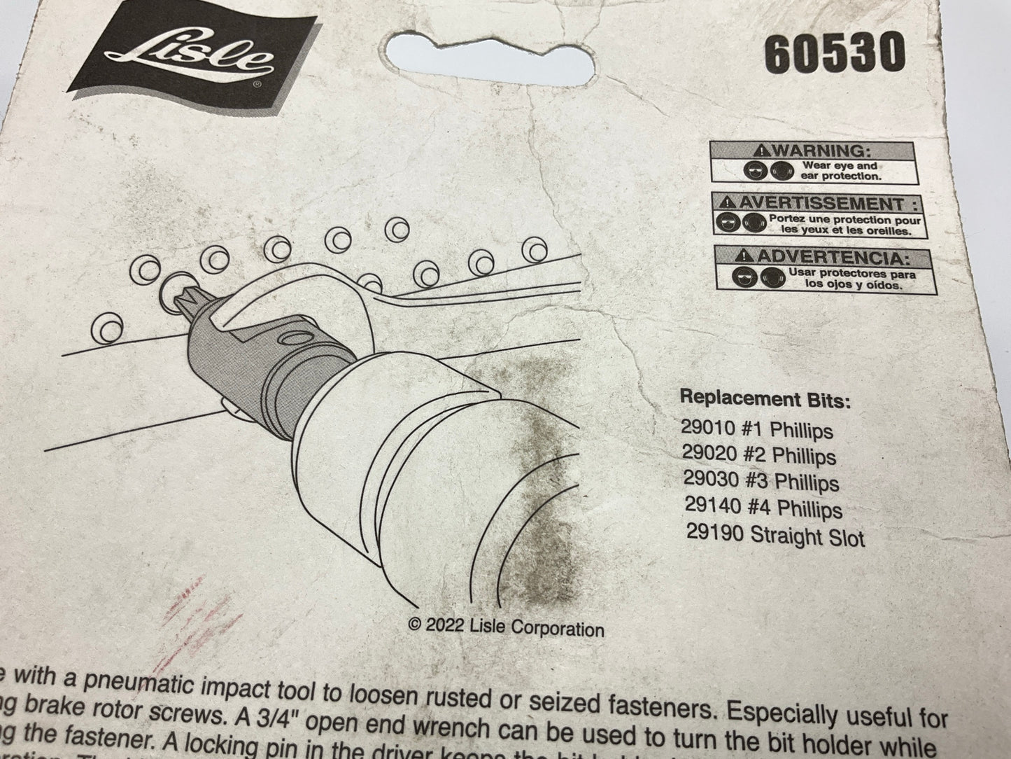 Lisle 60530 Small Fastener Remover Set