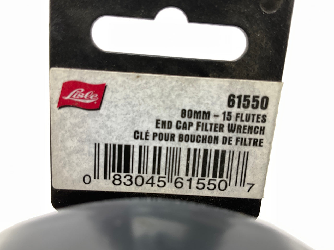 Lisle 61550 80mm - 15 Flutes Oil Filter Cup Wrench