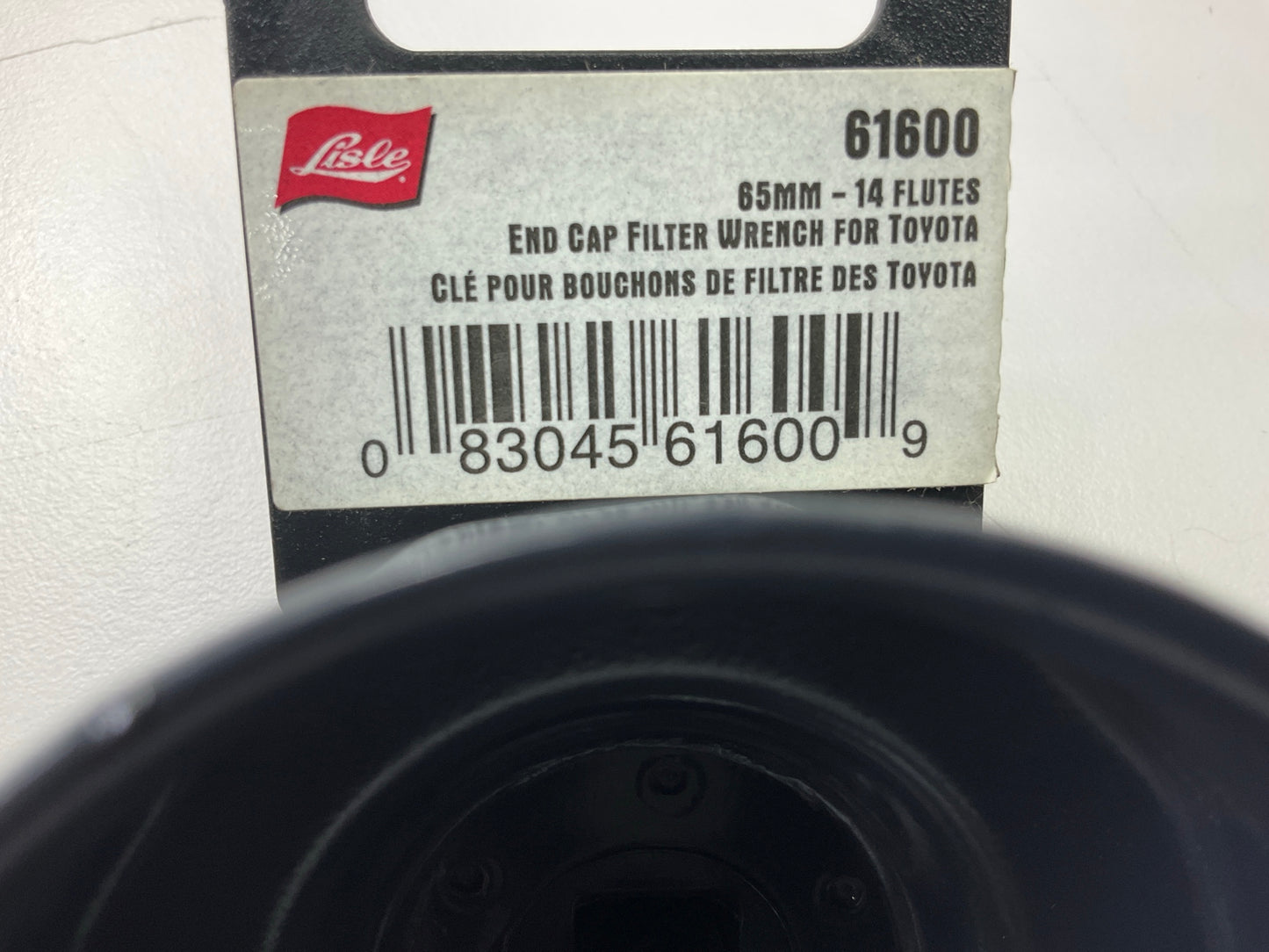 Lisle 61600 65mm 14 Flute End Cap Filter Wrench For Toyota