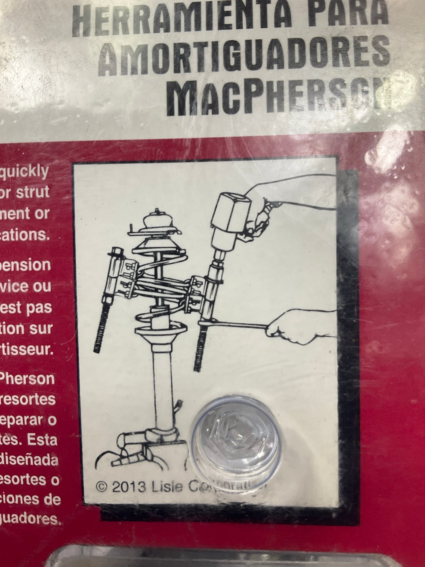 Lisle 62300 Mcpherson Strut Tool