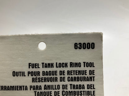 Lisle 63000 Fuel Tank Lock Ring Tool