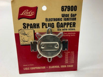 Lisle 67900 Wire Type .040'' To .080'' Spark Plug Gapper Tool