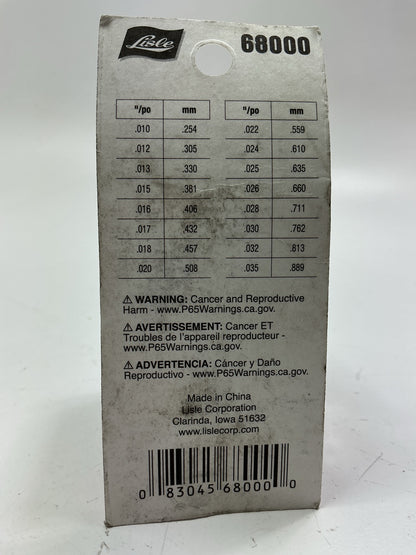 Lisle 68000 Mini-Feeler Gauge For Spark Plug Gap - .010'' To .035''