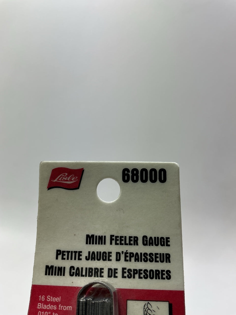 Lisle 68000 Mini-Feeler Gauge For Spark Plug Gap - .010'' To .035''