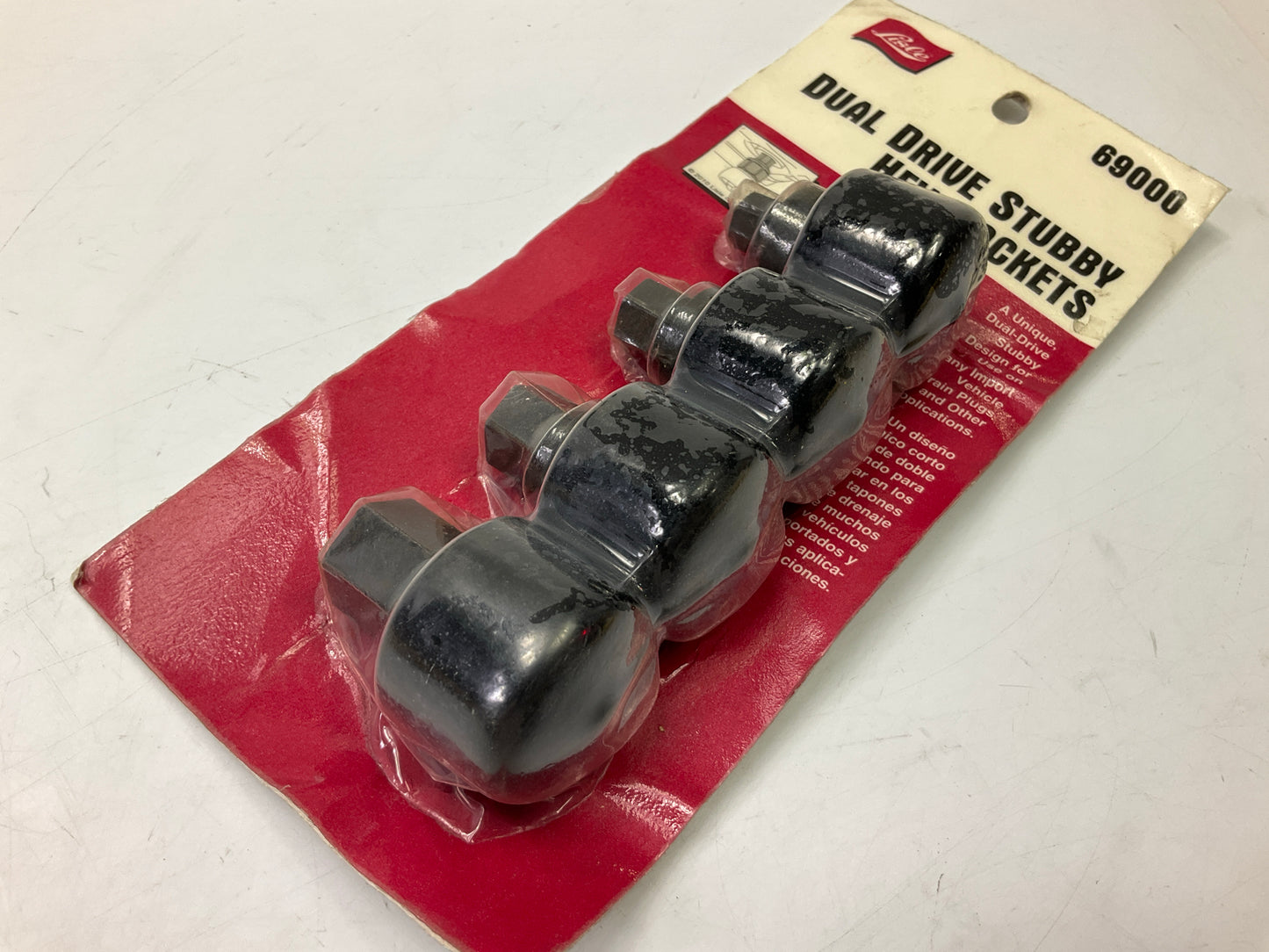 Lisle 69000 Metric Dual Drive Stubby Hex Allen Sockets 4pc 10mm 12mm 14mm 17mm