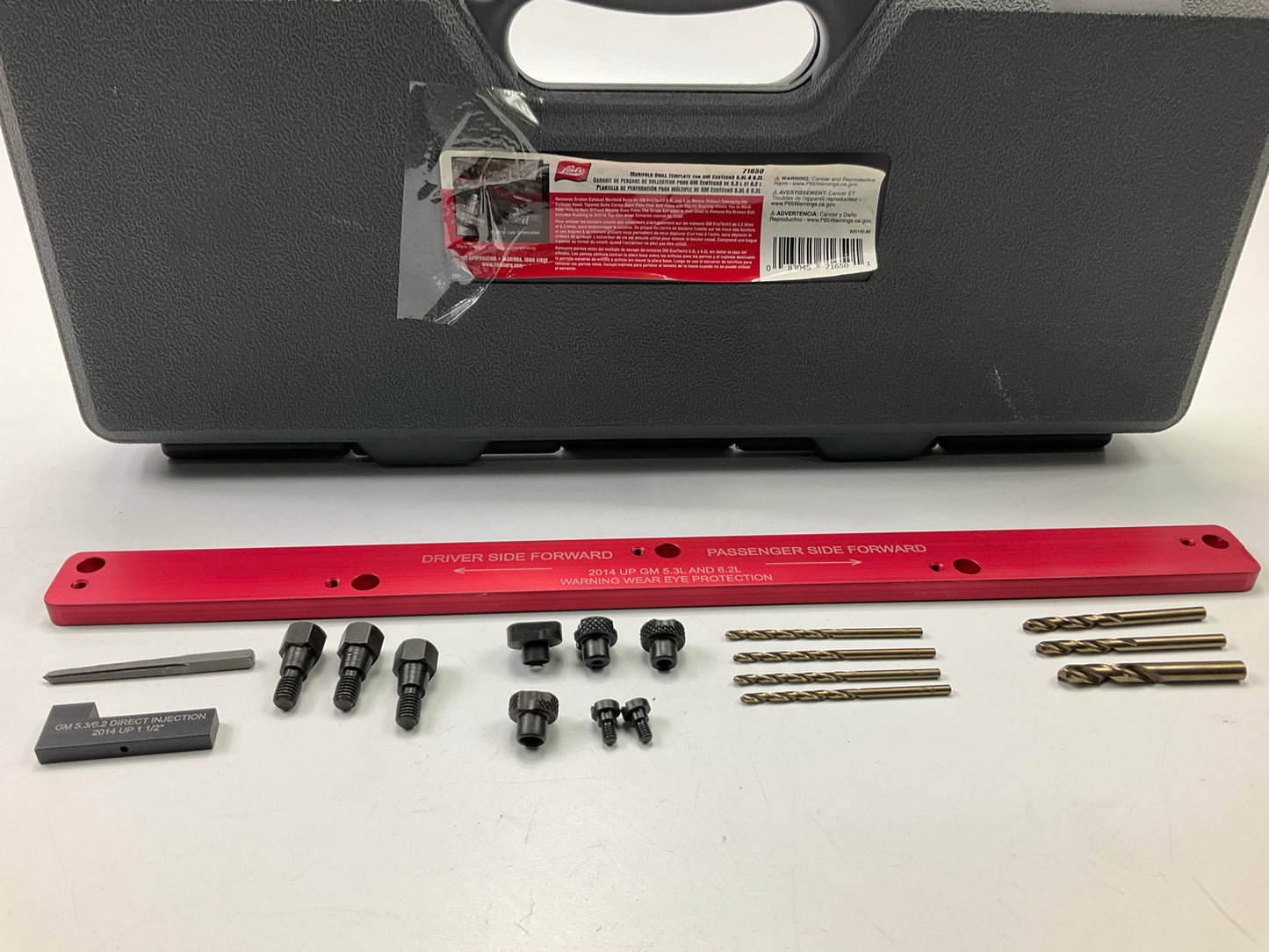 Lisle 71650 Exhaust Manifold Drill Template For GM Ecotec3 5.3L & 6.2L V8