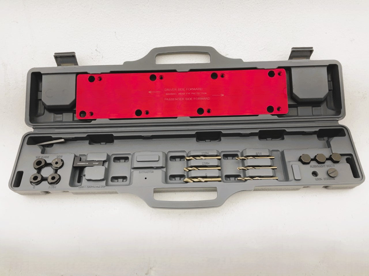 MISSING 1 LOCK SCREW Lisle 72400 Manifold Drill Template For Duramax 6.6L Diesel