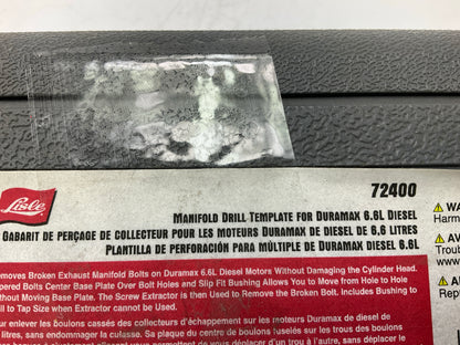 Lisle 72400 Manifold Drill Template For Duramax 6.6L Diesel