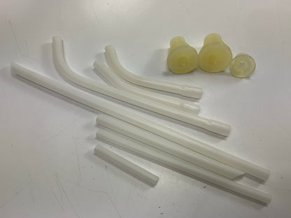 Lisle 81450 Fluid Transfer Adapter Cap Tube Set Kit Service Hard-To-Reach Areas