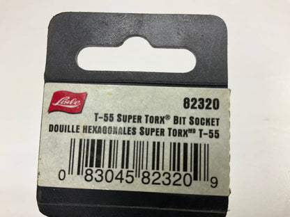 Lisle 82320 T-55 Super Torx Bit Socket, 3/8'' Drive