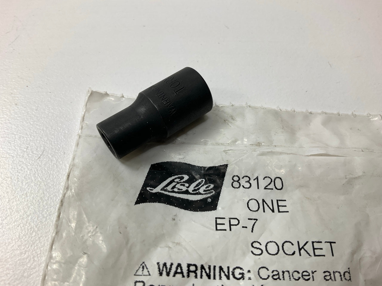 Lisle 83120 1/4'' Drive EP7 External Torx Plus Socket
