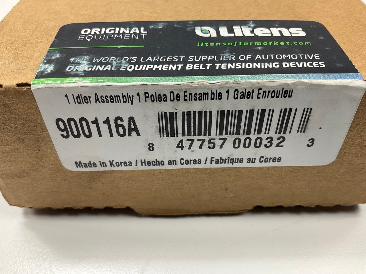 Litens 900116A Acessory Drive Belt Tensioner Pulley