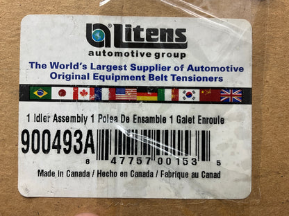 Litens 900493A Accessory Drive Belt Idler Pulley