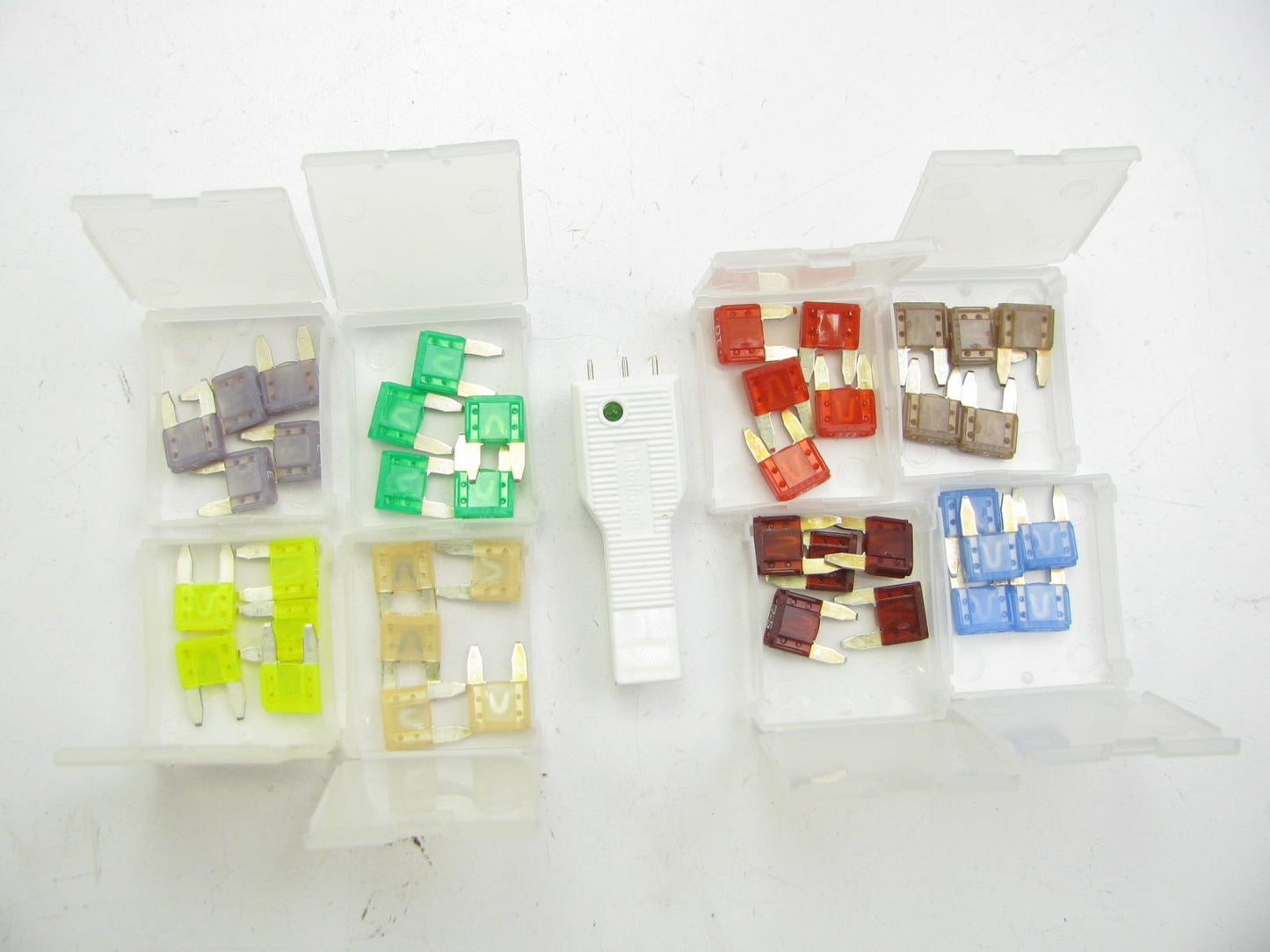 (5) Packs Of 40 - LITTELFUSE - 3, 5, 7.5, 10, 15, 20, 25, 30 Amp Mini Fuses